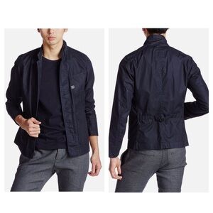 G-Star Raw Men’s A Crutch Indigo Cropped Blazer Coat Size XXL